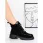 Ghete Dama din piele naturala 52AD7 BLACK | PANTOFUL