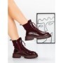 Ghete Dama din piele naturala 52AD8 WINERED | PANTOFUL