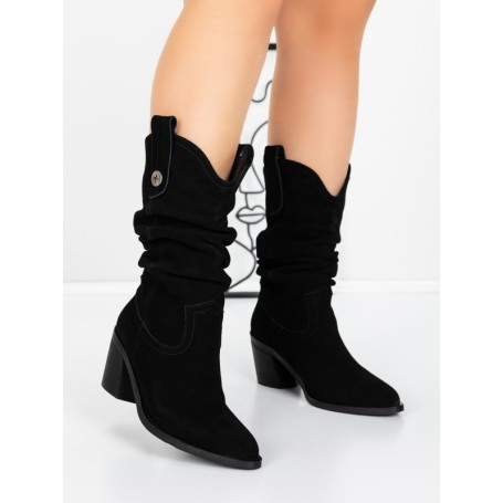 Ciocate Dama din piele naturala 52AD10 BLACK | PANTOFUL