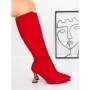 Cizme Dama cu Toc 5XKK66 RED | MEI