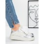 Sneakers Dama 5WL91 SILVER | MEI