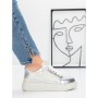 Sneakers Dama 5WL91 SILVER | MEI