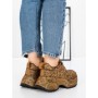 Pantofi Sport Dama cu Platforma 5WL93 LEOPARD PRINT | MEI