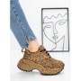Pantofi Sport Dama cu Platforma 5WL93 LEOPARD PRINT | MEI