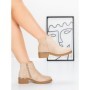 Ghete Dama Imblanite 5H51 BEIGE | MEI