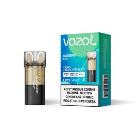 Narghilea electronica reincarcabila SWITCH PRO BLUEBERRY MINT | GALASUN