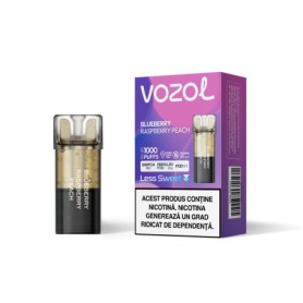 Narghilea electronica reincarcabila SWITCH PRO BLUEBERRY RASPBERRY PEACH | GALASUN