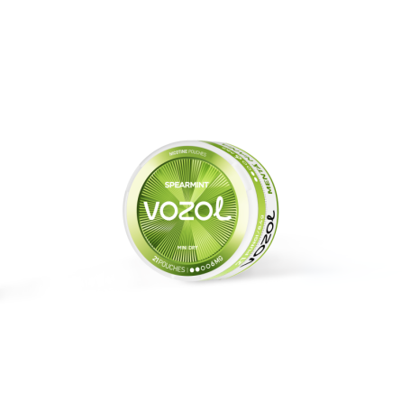 Pouch Cu Nicotina VOZOL SPEARMINT 6MG | GALASUN