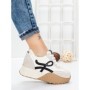 Pantofi Sport Dama cu Platforma 3A1 WHITE | MEI