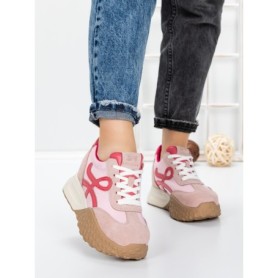 Pantofi Sport Dama cu Platforma 3A1 PINK | MEI
