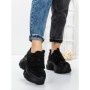 Pantofi Sport Dama cu Platforma 1A05 BLACK | MEI