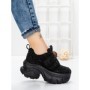 Pantofi Sport Dama cu Platforma 1A05 BLACK | MEI