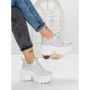 Pantofi Sport Dama cu Platforma 1A05 WHITE | MEI