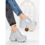 Pantofi Sport Dama cu Platforma 1A05 SILVER | MEI