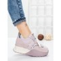 Pantofi Sport Dama cu Platforma 3A1-1 PURPLE | MEI