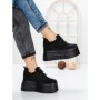 Pantofi Sport Dama cu Platforma 3591-8 BLACK | MEI