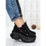 Pantofi Sport Dama cu Platforma 3561 BLACK | MEI