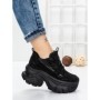 Pantofi Sport Dama cu Platforma 3561 BLACK | MEI
