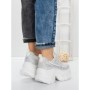 Pantofi Sport Dama cu Platforma 3561 WHITE | MEI