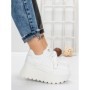Pantofi Sport Dama cu Platforma 3570 WHITE | MEI
