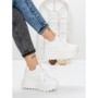 Pantofi Sport Dama cu Platforma 3570 WHITE | MEI