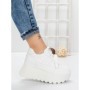 Pantofi Sport Dama cu Platforma 3570 WHITE | MEI