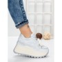 Pantofi Sport Dama cu Platforma 3570 SILVER | MEI
