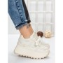 Pantofi Sport Dama cu Platforma 3570 BEIGE | MEI