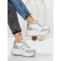 Pantofi Sport Dama cu Platforma 3596 SILVER | MEI