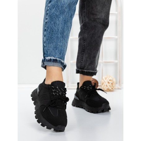 Sneakers Dama 5WL115 BLACK | MEI