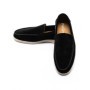 Mocasini Barbati din piele naturala 5NXE58 BLACK | PANTOFUL