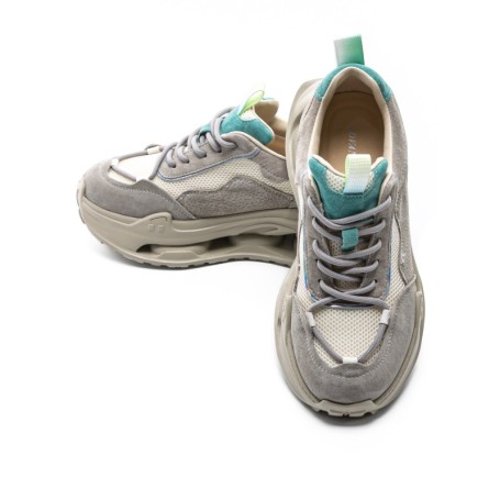 Pantofi Sport Dama din piele naturala 36853-1 GREY | ADVANCER