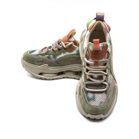 Pantofi Sport Dama din piele naturala 36868-1 GREEN | ADVANCER