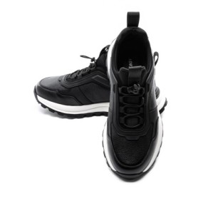 Pantofi Sport Barbati din piele naturala 5306 BLACK | ADVANCER