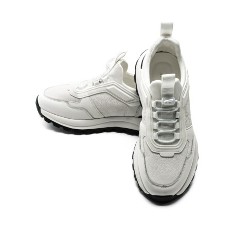 Pantofi Sport Barbati din piele naturala 5306 WHITE | ADVANCER