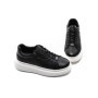 Pantofi Sport Barbati din piele naturala 5305 BLACK-WHITE | ADVANCER