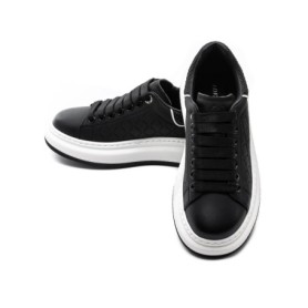 Pantofi Sport Barbati din piele naturala 5301 BLACK | ADVANCER