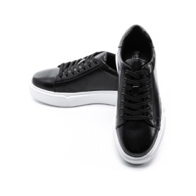 Pantofi Sport Barbati din piele naturala A921-1X BLACK | ADVANCER