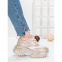 Pantofi Sport Dama cu Platforma 5WL109 PINK | MEI