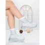 Pantofi Sport Dama cu Platforma 5WL110 WHITE | MEI