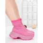 Pantofi Sport Dama cu Platforma 5WL110 ROSEO | MEI