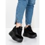 Pantofi Sport Dama cu Platforma 5WL111 BLACK | MEI