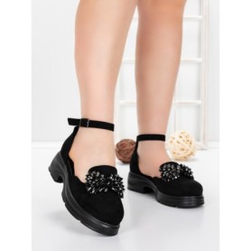 Pantofi Casual Dama 5H55 BLACK | MEI