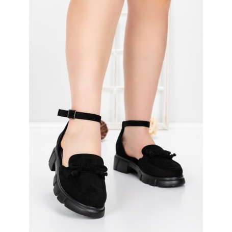 Pantofi Casual Dama 5H56 BLACK | MEI