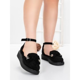 Pantofi Casual Dama 5H57 BLACK | MEI