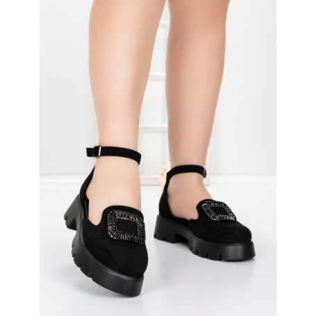 Pantofi Casual Dama 5H58 BLACK | MEI
