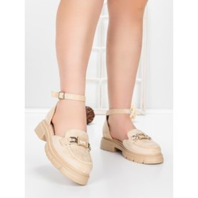 Pantofi Casual Dama 5H59 BEIGE | MEI