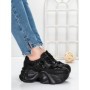 Pantofi Sport Dama cu Platforma 5WL112 BLACK | MEI