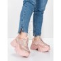 Pantofi Sport Dama cu Platforma 5WL112 PINK | MEI