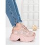 Pantofi Sport Dama cu Platforma 5WL112 PINK | MEI